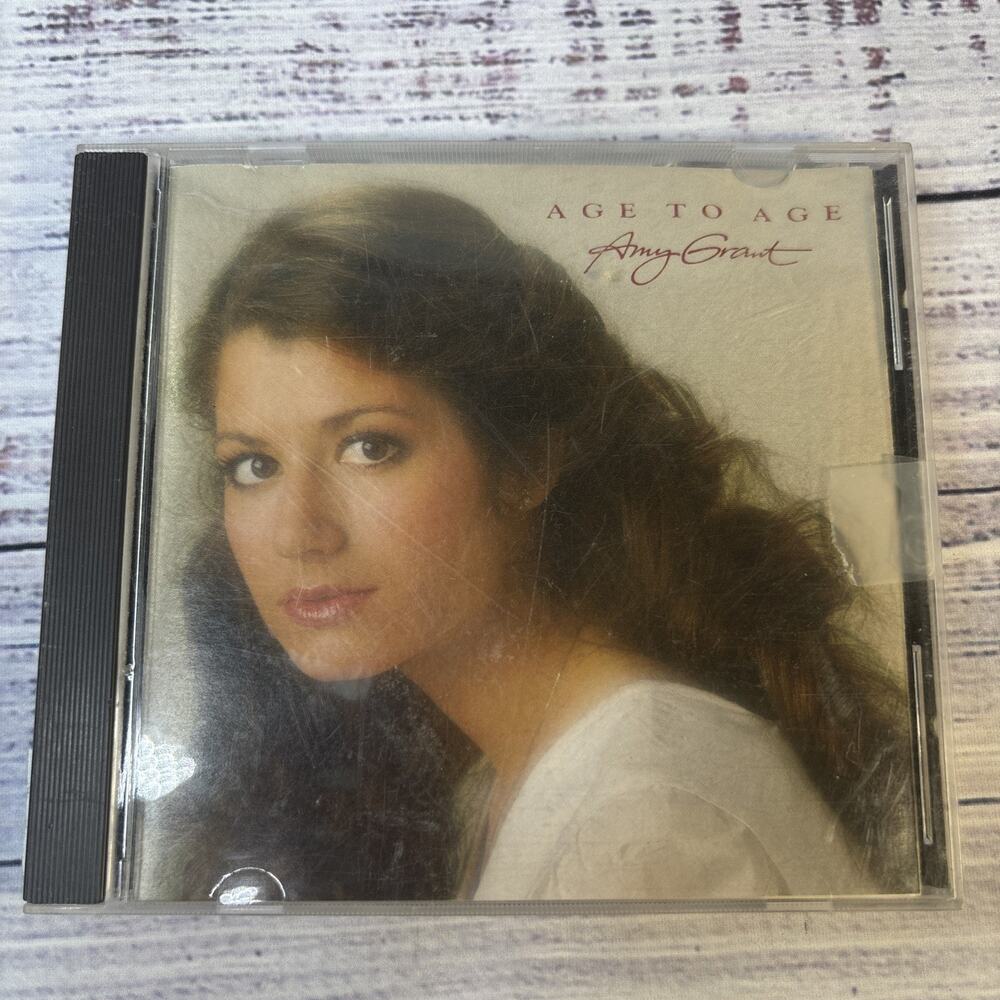 Amy Grant Age To Age CD 1980s Pressing Myrrh Word El Shaddai Gospel Pop